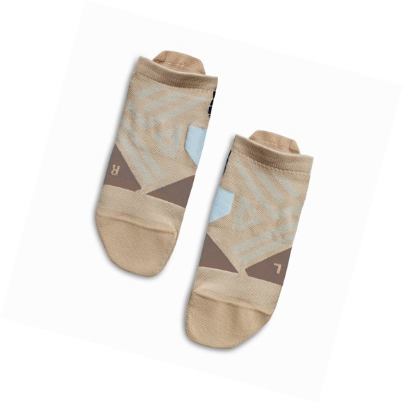 Calcetines Running On Low Hombre Marrones Rosas Gris | 0573912-TW