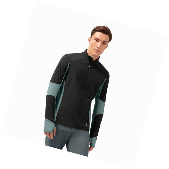 Camisas On Trail Breaker Hombre Negras Verde Oliva | 5428197-AV