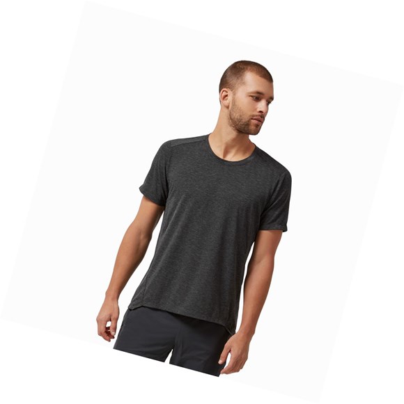 Camiseta On Active-T Hombre Negras | 4908156-XC