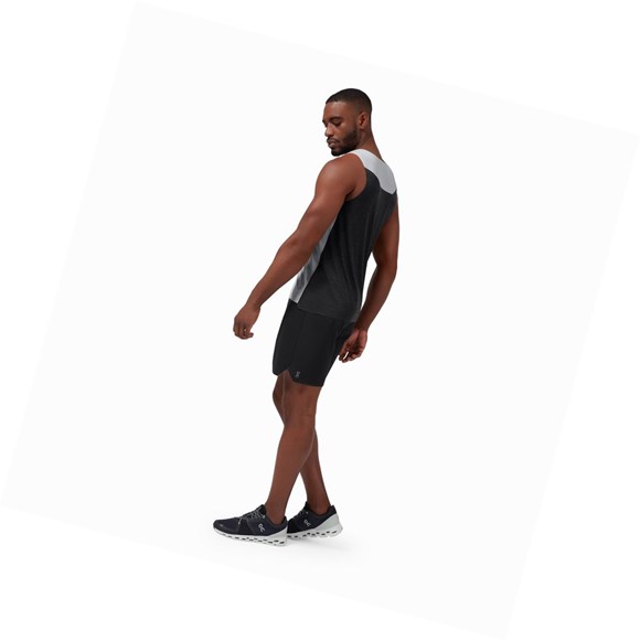 Camiseta Tirantes On Tank-T Hombre Beige Negras | 5261048-YX