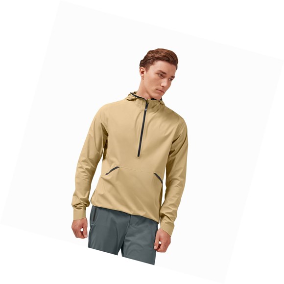 Chaquetas On Impermeables Anorak Hombre Marrones | 6417253-DG