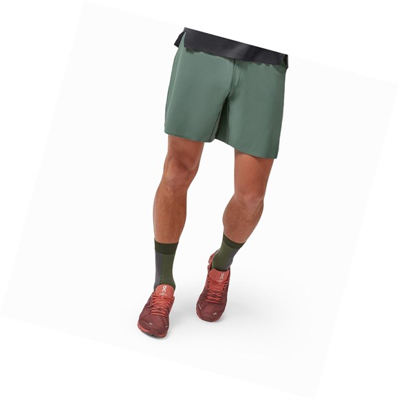 Pantalones Cortos Para Correr On Ligeros Hombre Verde Oliva | 5910467-FI