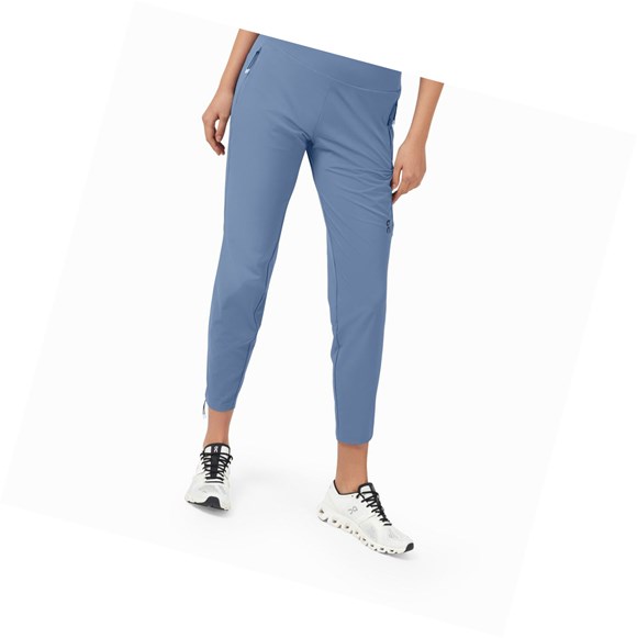 Pantalones Para Correr On Ligeros Mujer Azul Real | 4926871-IP