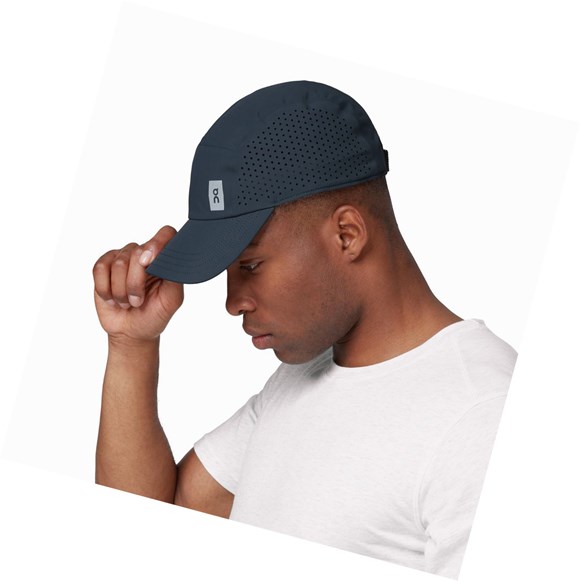 Sombreros On Ligeros Hombre Azul Marino | 7928304-QE
