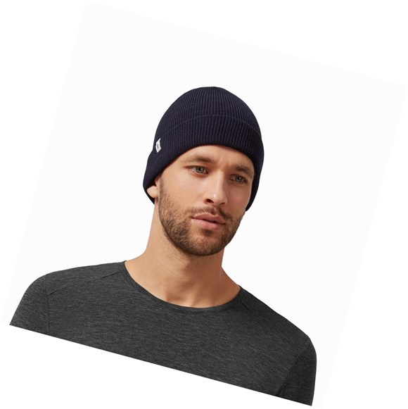 Sombreros On Merino Beanie Hombre Azul Marino | 0854316-GS