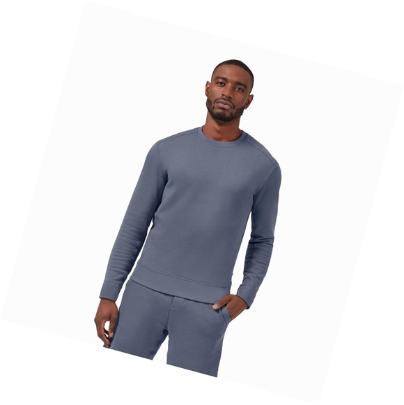 Sudaderas On Crew Neck Hombre Verde Menta | 7153068-ZS