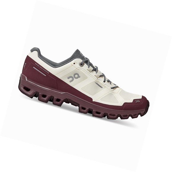 Zapatillas De Trail Running On Cloudventure Impermeables Mujer Blancas | 0561927-DC