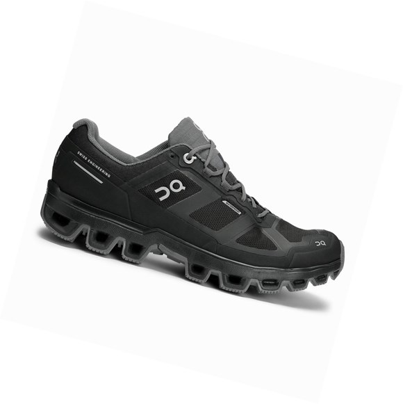 Zapatillas De Trail Running On Cloudventure Impermeables Mujer Negras | 6057893-JO