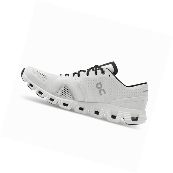 Zapatillas Deportivos On Cloud X Hombre Blancas Negras | 5301268-PW
