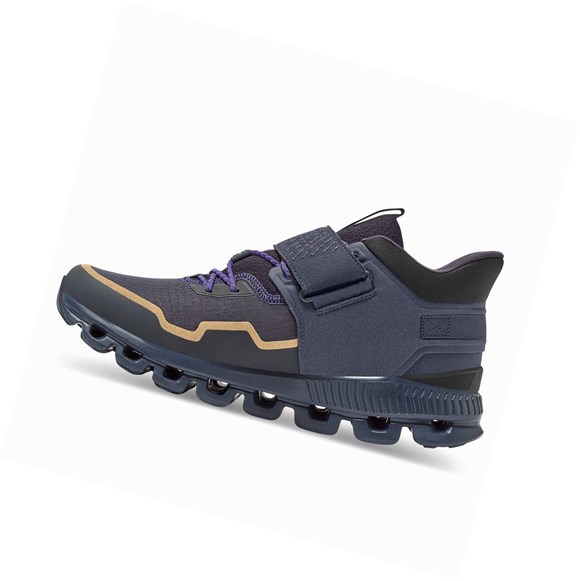 Zapatillas On Cloud Hi Edge Defy Hombre Azul Marino Negras | 0679485-AR