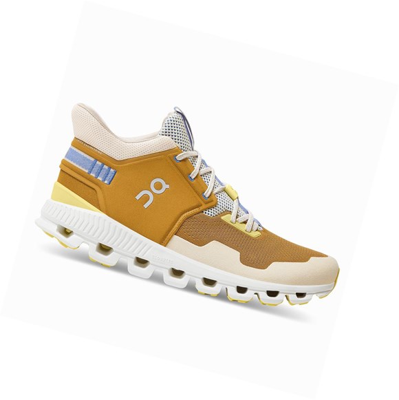 Zapatillas On Cloud Hi Edge Hombre Doradas | 3047518-UT