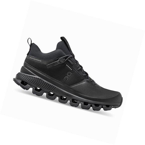 Zapatillas On Cloud Hi Impermeables Mujer Negras | 4597130-AD