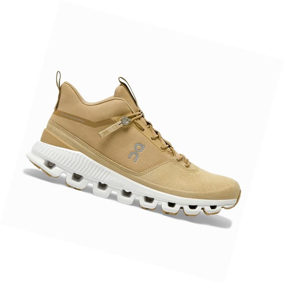 Zapatillas On Cloud Hi Mujer Doradas | 9012384-QX
