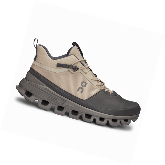 Zapatillas On Cloud Hi Mujer Negras Marrones | 6890174-XG