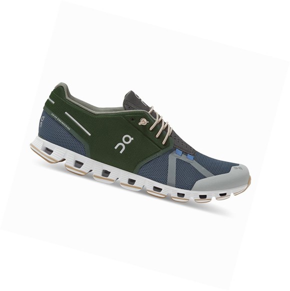 Zapatillas Running Carretera On Cloud 70/30 Hombre Azules Negras | 0345179-QP