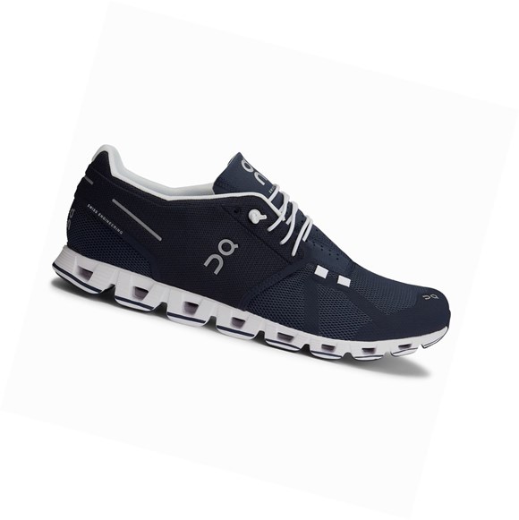 Zapatillas Running Carretera On Cloud Hombre Azul Marino Blancas | 4357029-YJ