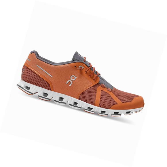 Zapatillas Running Carretera On Cloud Hombre Marrones Naranjas | 4381652-DG