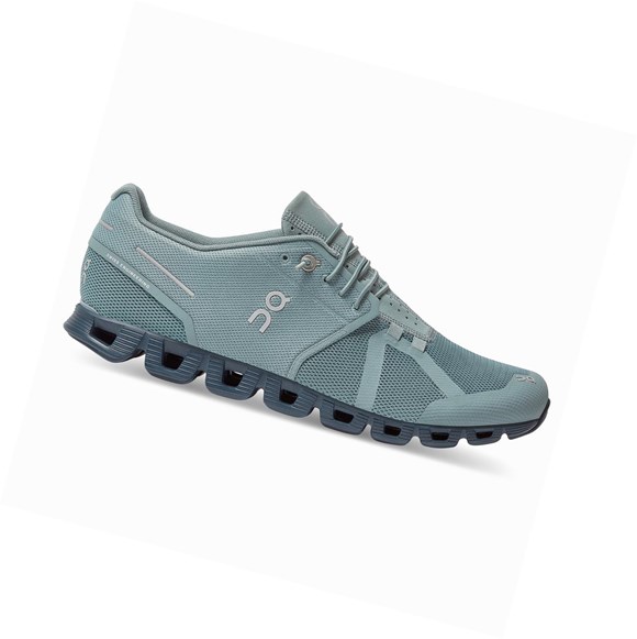 Zapatillas Running Carretera On Cloud Monochrome Hombre Verde Menta | 8632015-MC