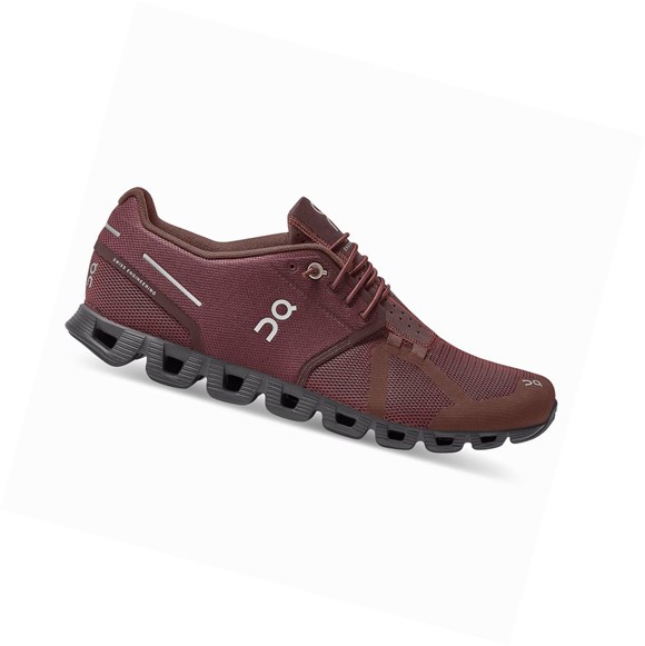 Zapatillas Running Carretera On Cloud Monochrome Hombre Burdeos | 9047831-UA