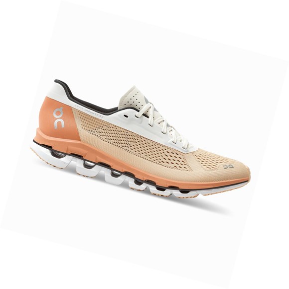 Zapatillas Running Carretera On Cloudboom Mujer Naranjas Marrones Rosas | 2940785-BX