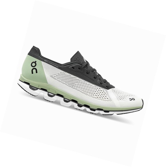 Zapatillas Running Carretera On Cloudboom Hombre Blancas Negras | 9432516-PC