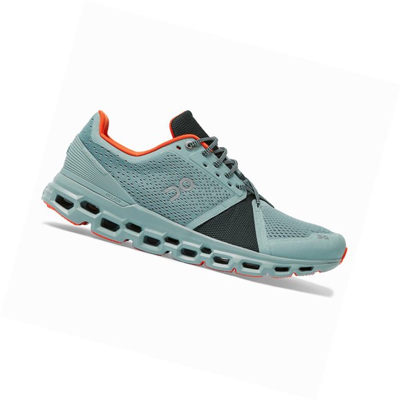 Zapatillas Running Carretera On Cloudstratus Hombre Verde Oscuro | 2530196-LX
