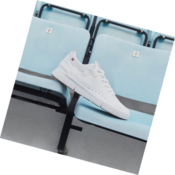 Zapatos de Tenis On THE ROGER Centre Court Hombre Blancas | 8605792-ZX