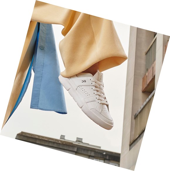 Zapatos de Tenis On THE ROGER Clubhouse Hombre Blancas | 7608439-YB